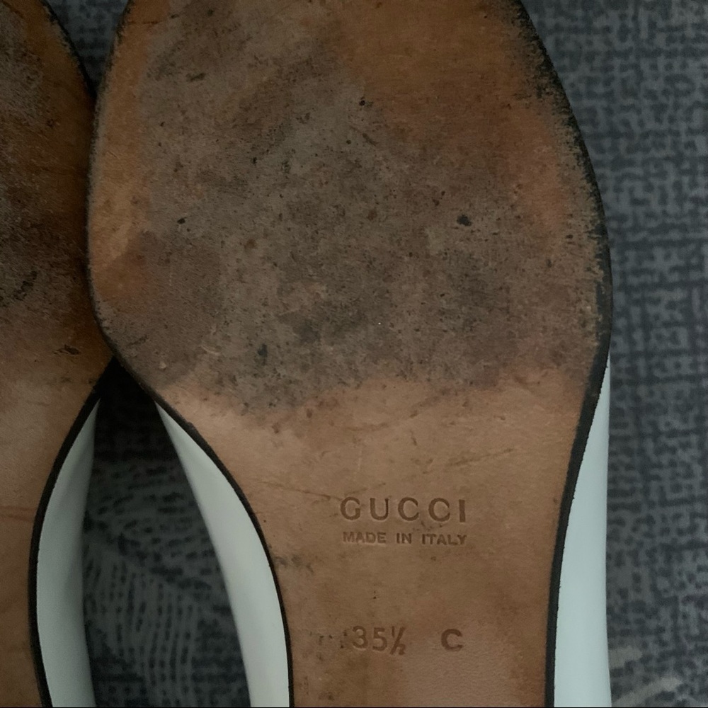 Gucci leather square toe loafer - Picture 9 of 11